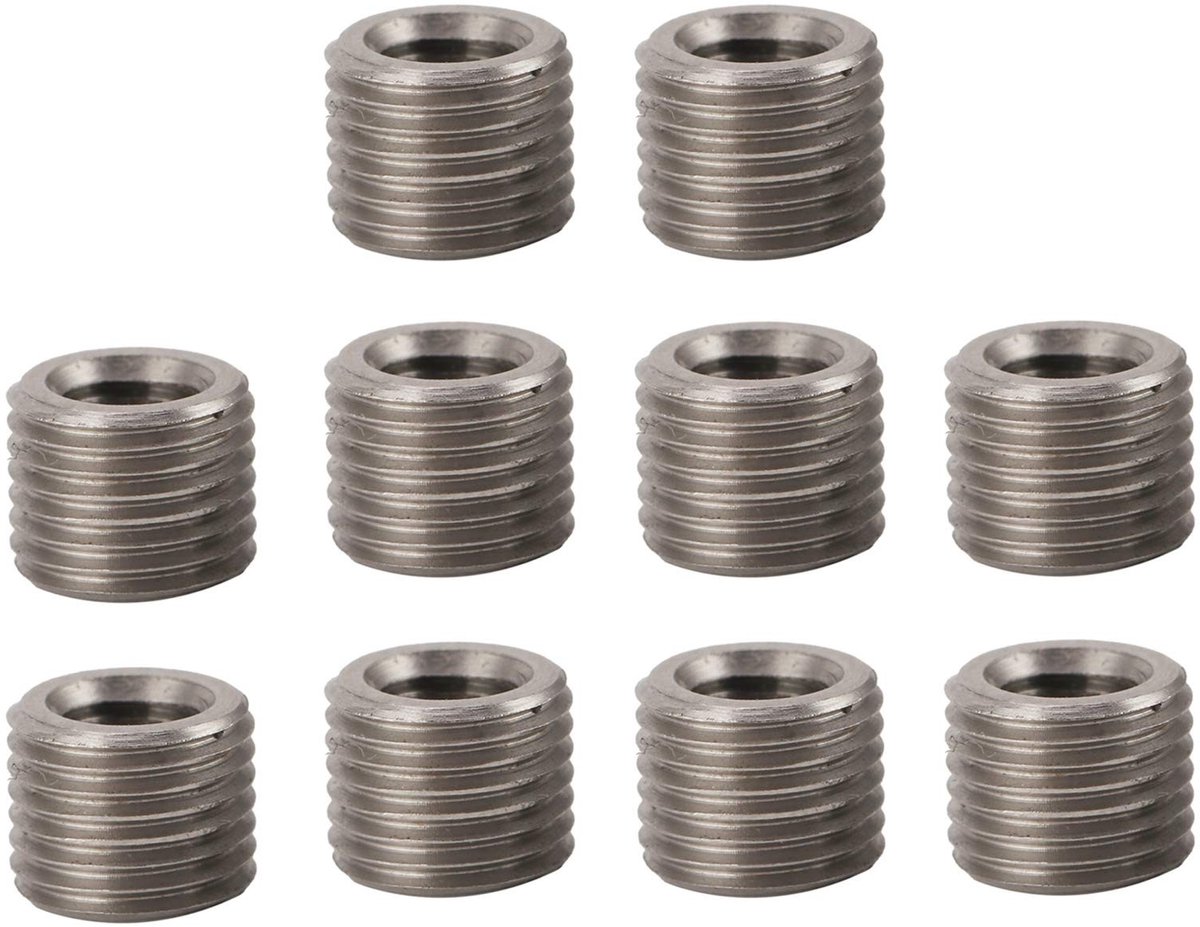 Dailygoods - Draad Reparatie Moer Set van 10 Stuks