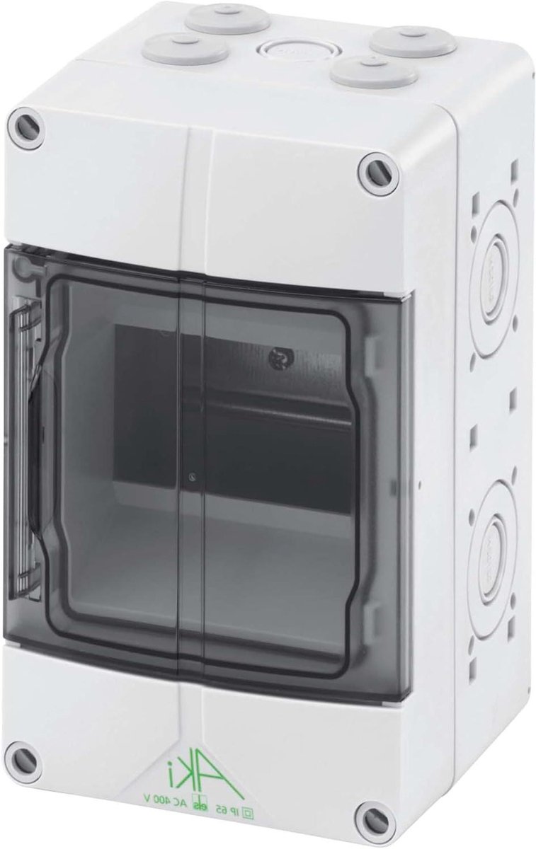 Distributie Kast - Elektrische Verdeel - Veilige Stroom - IP65 Membranen - 125x200x122mm - Transparant
