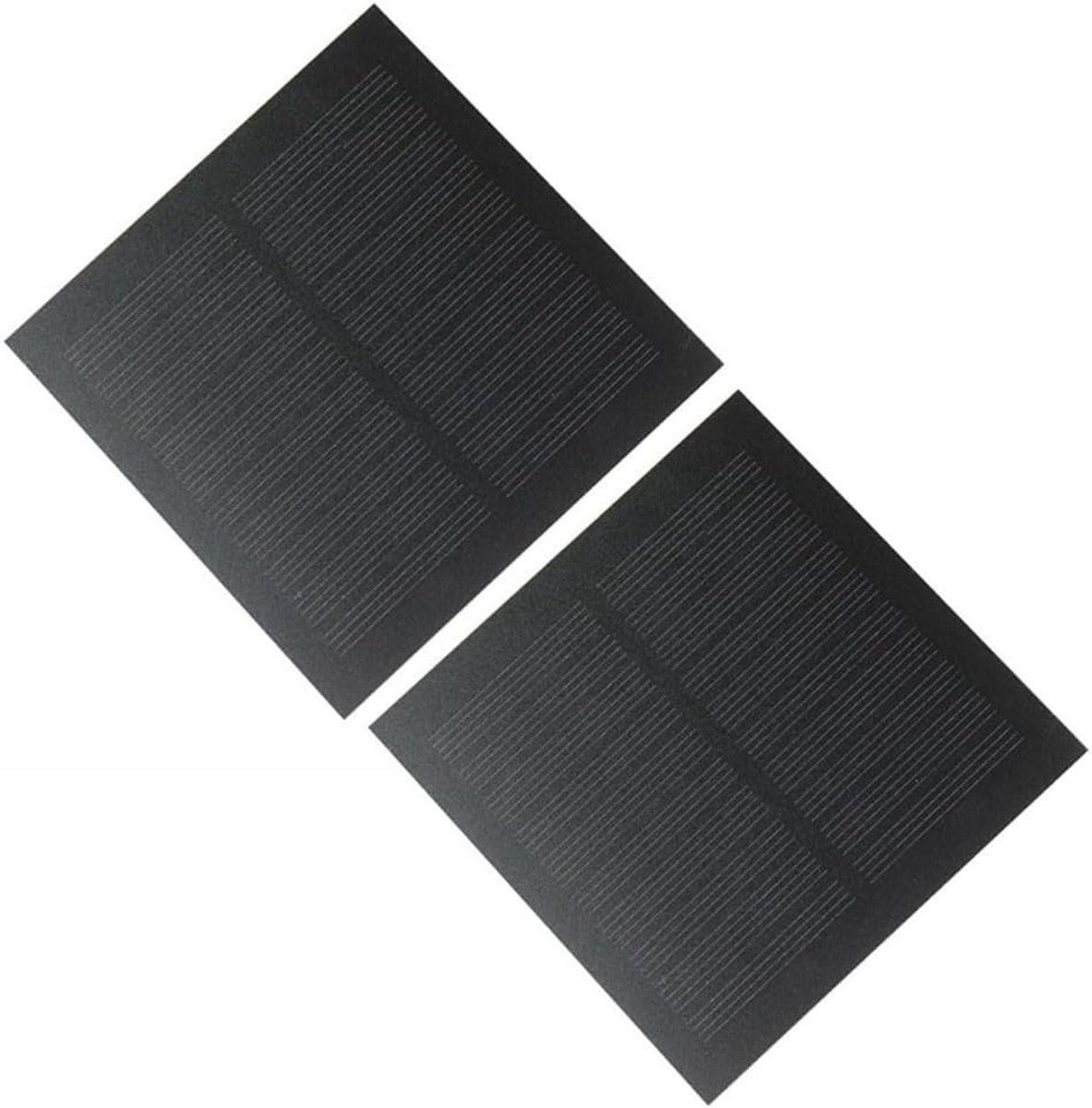 Zonnepaneel Set - Zonnecellen - Doe-het-zelf Projecten - Monokristallijn - 90x90mm - Zwart
