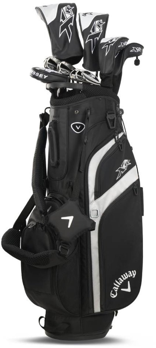 Callaway XR 26 - Heren Golfset +1 Inch | Standbag (steel shaft) | Zwart Zilver