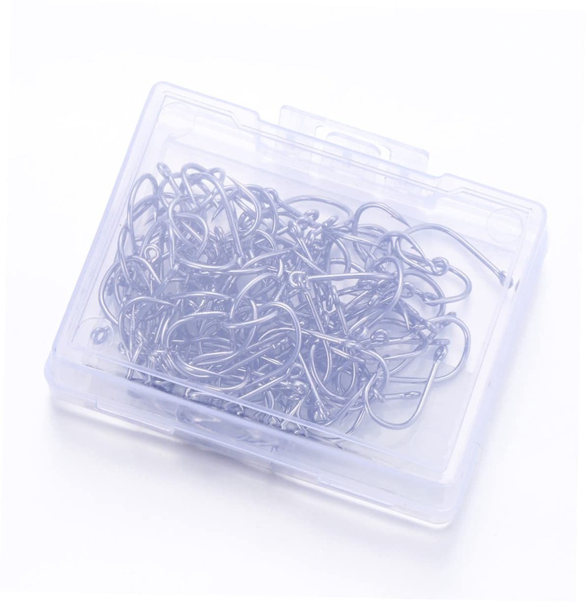 Dailygoods- Vishaak 100 Stuks - Geperforeerde Haak - Zoetwater/Vishaken - Zoutwater/Haken - Verzwaarde Haak - Ideaal voor Snoek/Zalm/Baars