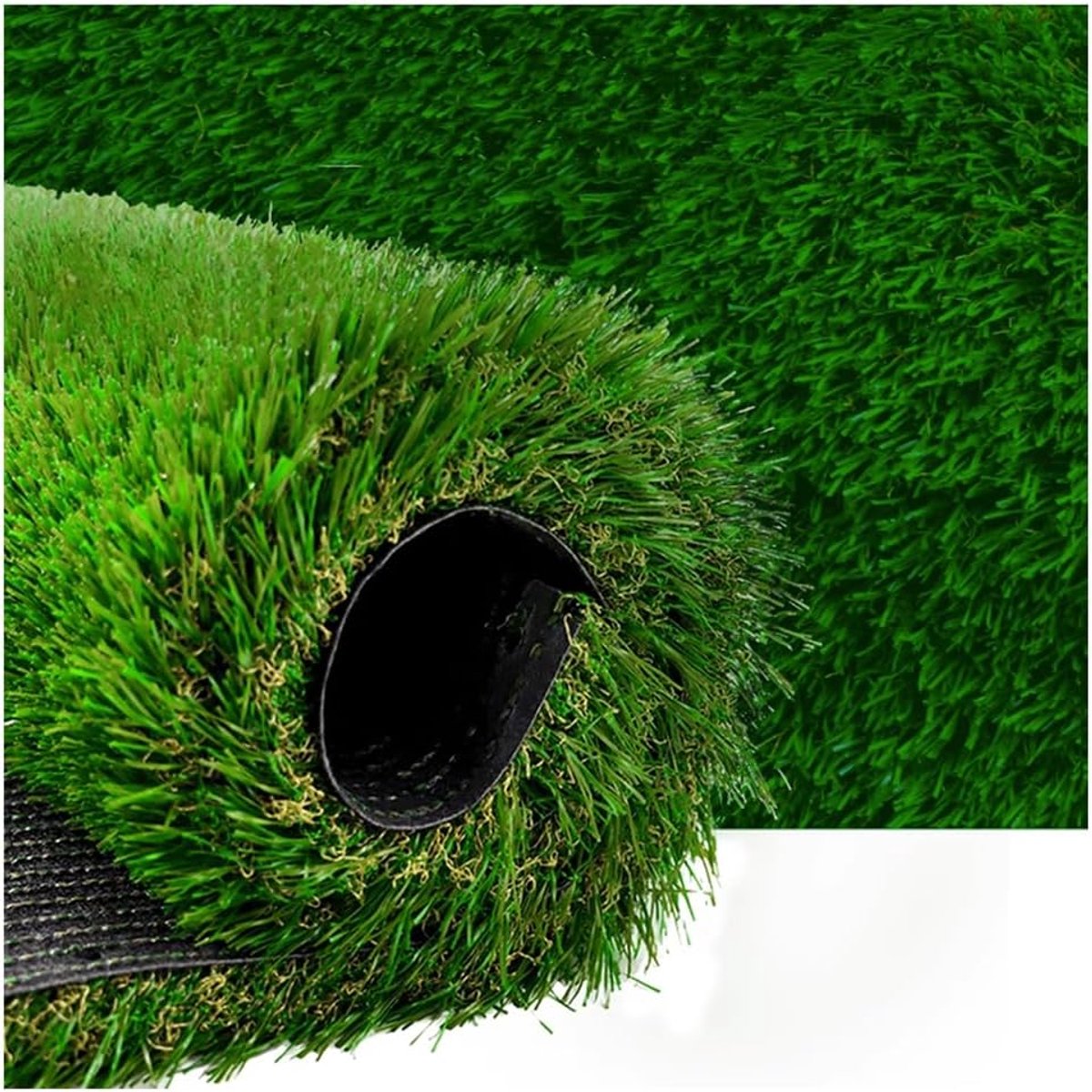 Kunstgras Tapijt - Nep Gras - Balkon Decoratie - Hoge Dichtheid - 3x2 Meter - Groen