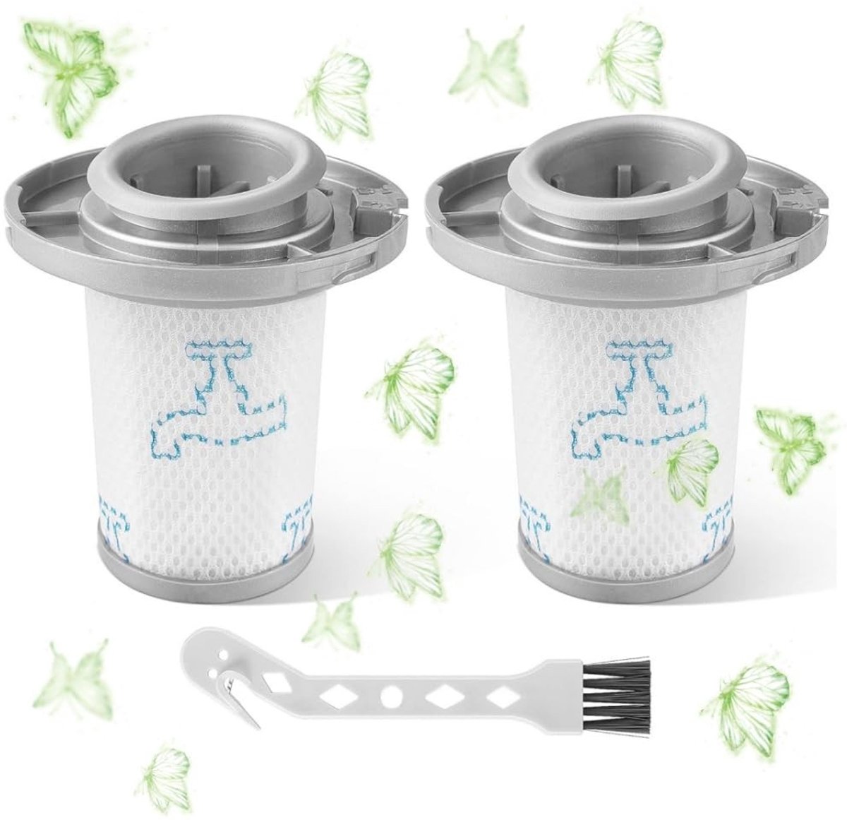 Dailygoods- Filter voor Rowenta Stofzuiger - Stofzuigerfilter - Compatibel met X-Force Flex 8.60 - X-PERT 6.60 - Hoogwaardige filtratie - Eenvoudige installatie