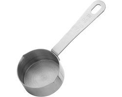 Melkpan Mini - Boterwarmer Steelpan - Koffie Maken - Roestvrij Staal - 250ml - Zilver