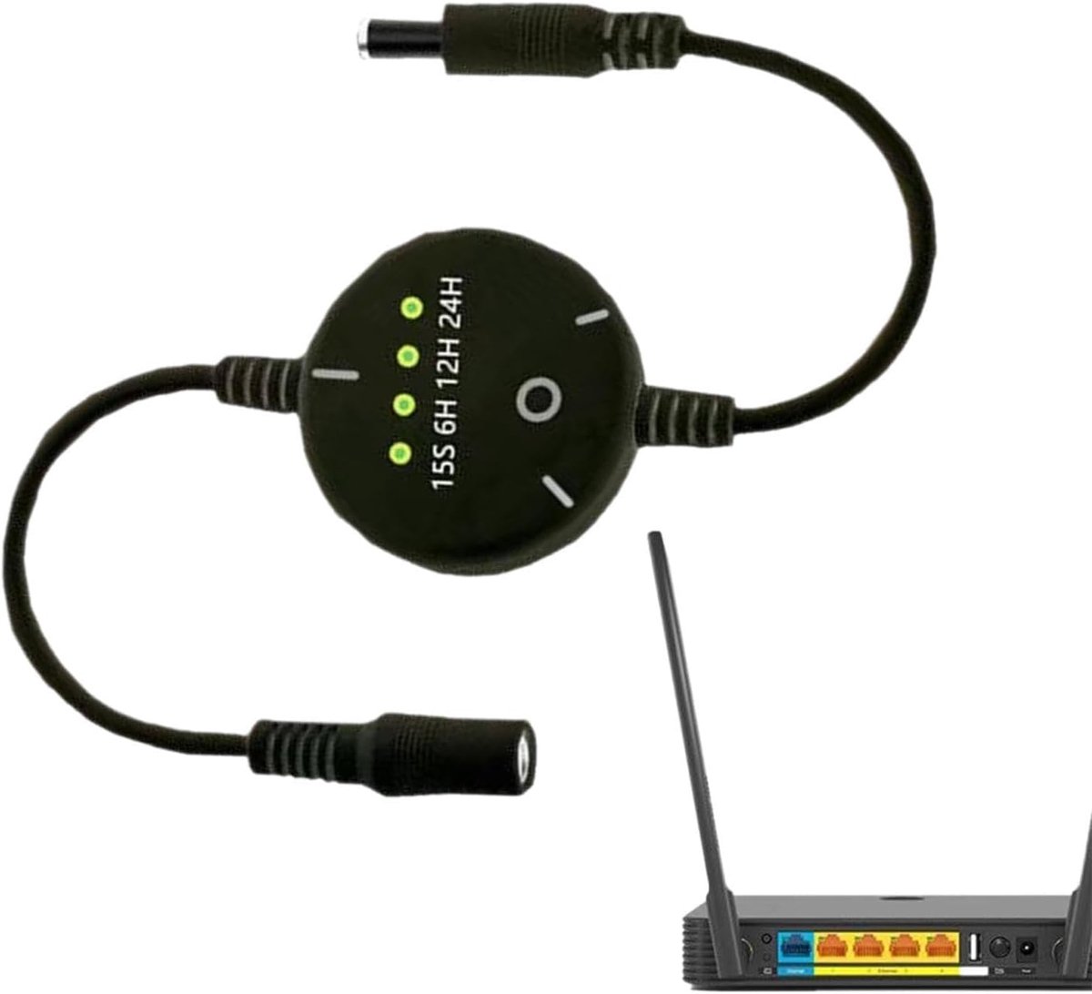 Router Controller - Wifi Herstarter - Internet Stabiliseren - Automatische Herstart - 20 x 12 x 2 cm - Niet gespecificeerd