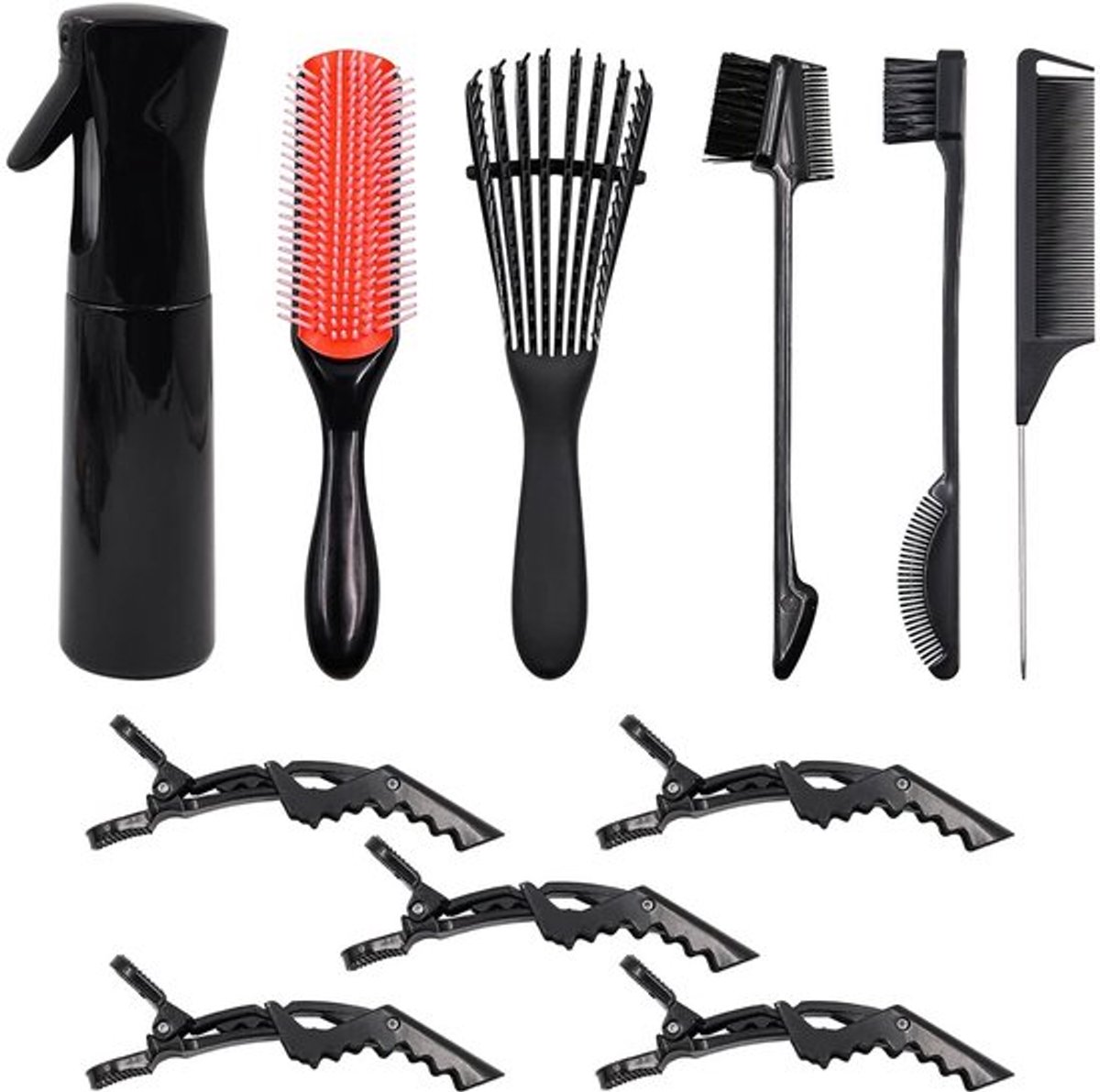 OmGoods - Dailygoody - Detangling Borstel Set - Krullend Haar - Lichtgewicht en