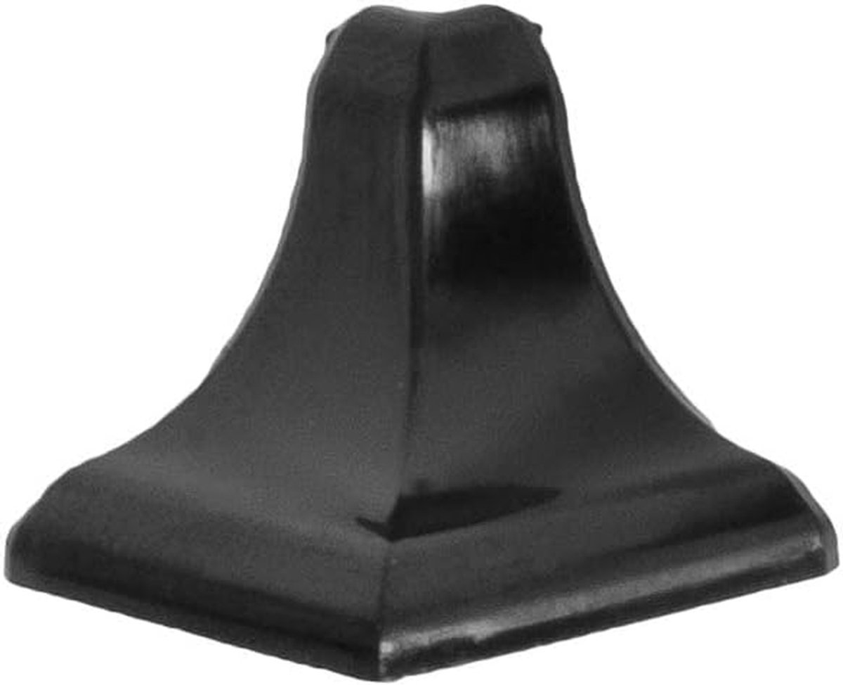 Afdekprofiel Buitenhoek - Keukenstrip Profiel - Werkblad Afwerken - Flexibele Randen - 13 x 13 mm - Zwart