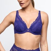 Marie Jo Cerina Voorgevormde Plunge Bh 0103084 Velvet Blue - maat EU 80C / FR 95C