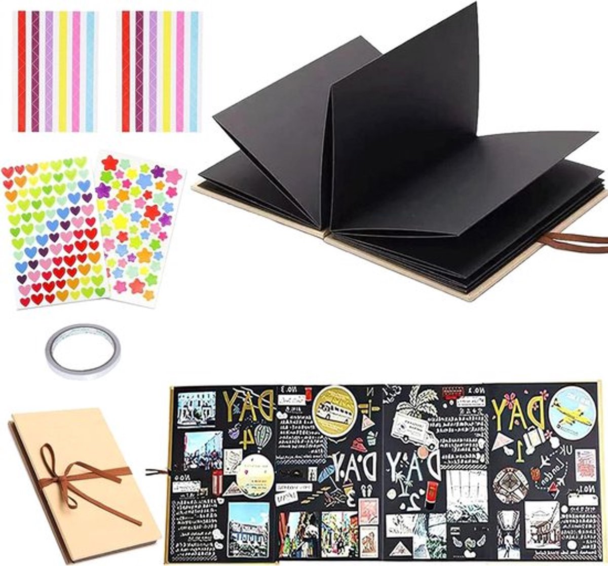 DIY Fotoalbum voor DIY Fotoalbum Scrapbook Afstuderen - Inovra Plus