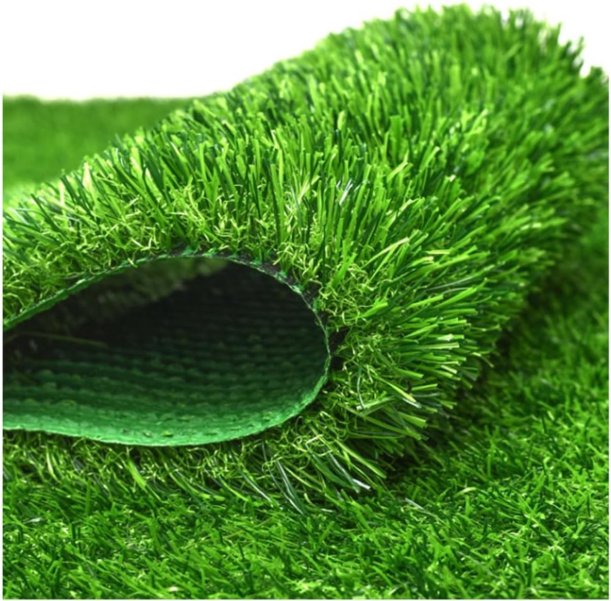 Kunstgras Rol - Grastapijt Mat - Buiten Decoratie - Realistisch Uiterlijk - 3x5m - Groen