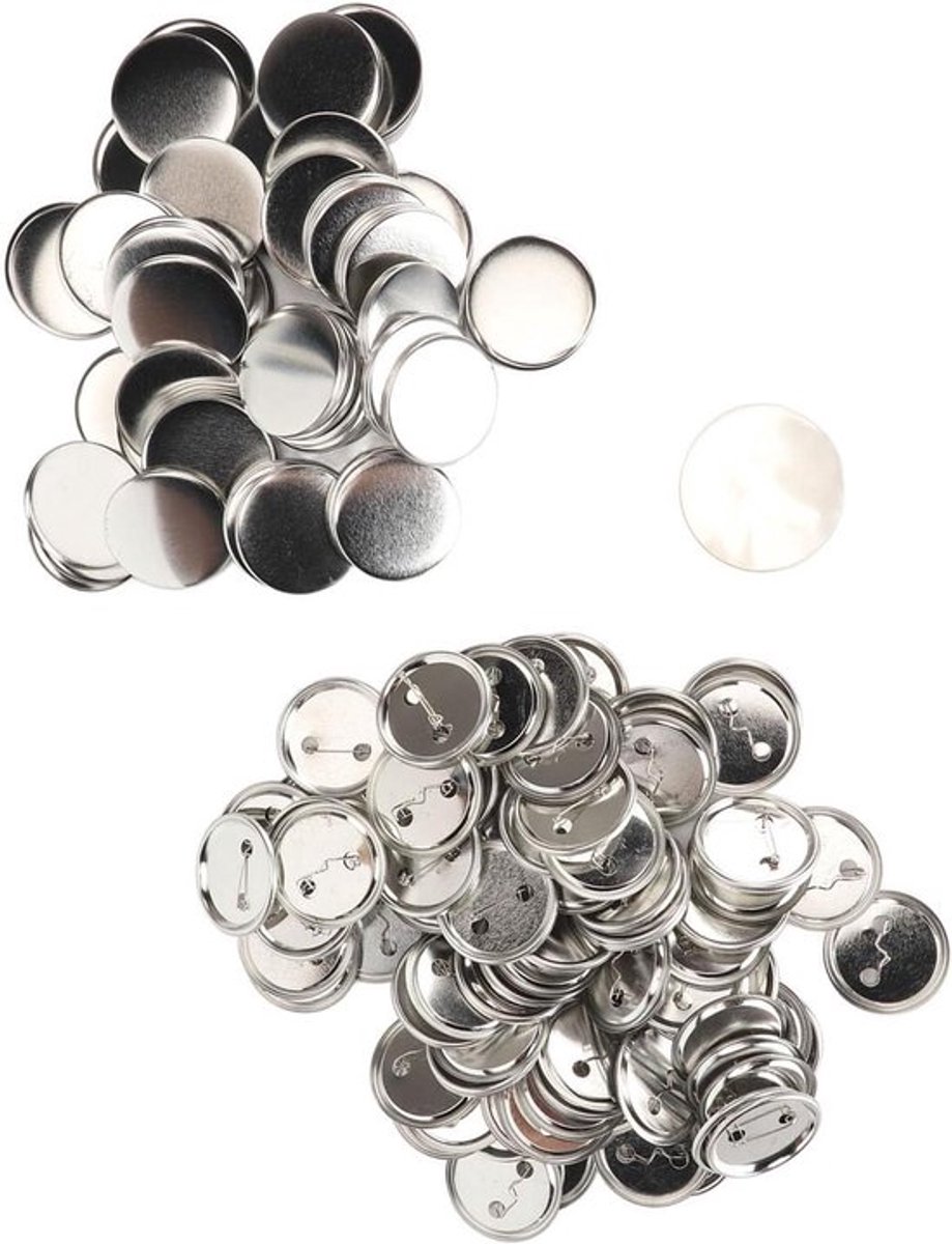Inovra Plus - Pin Back Button Set Badge Maken Metaal Benodigdheden - Familie