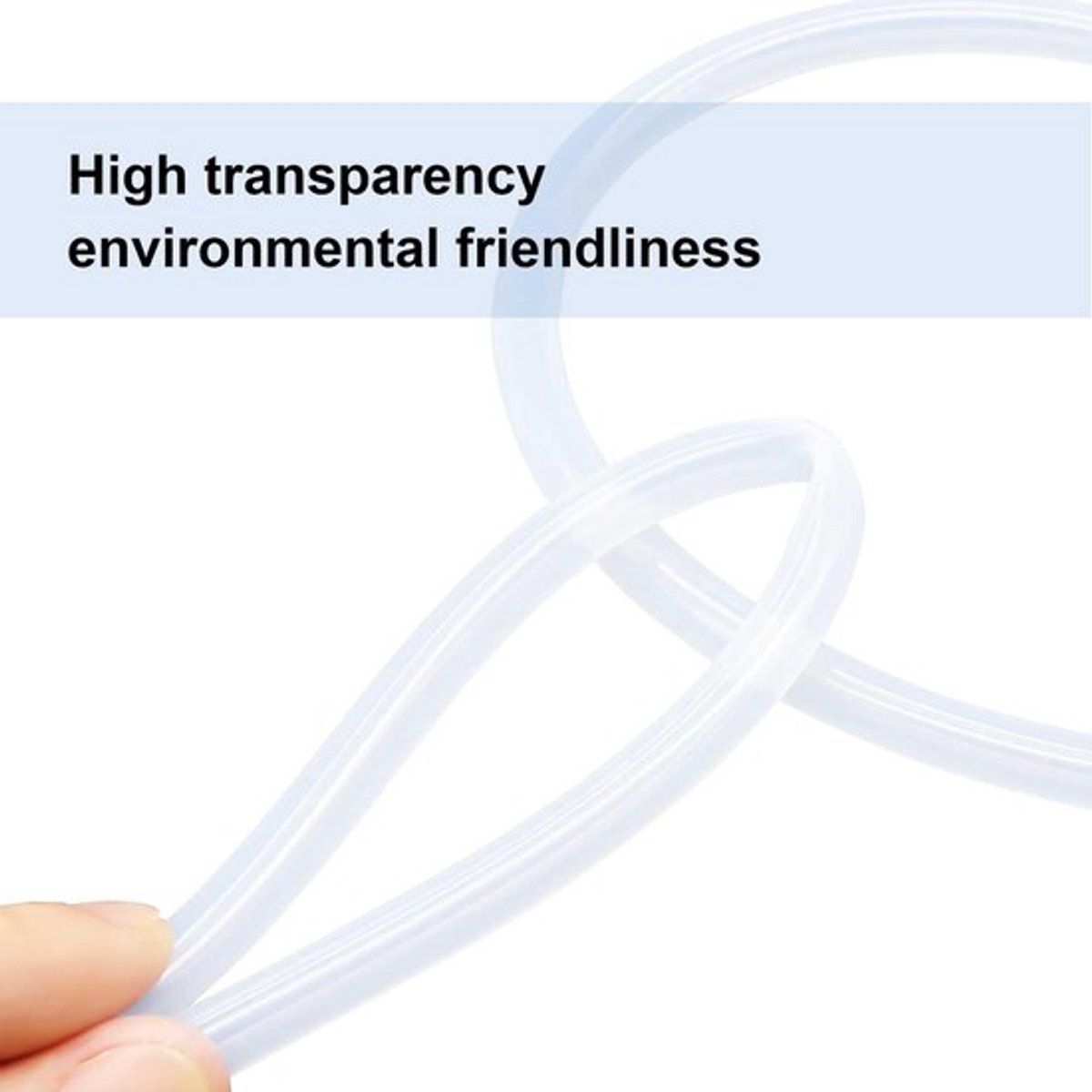 NTHProducts - Silicone Tube - 6mm Food Grade - Flexibel en Duurzaam - Transparant