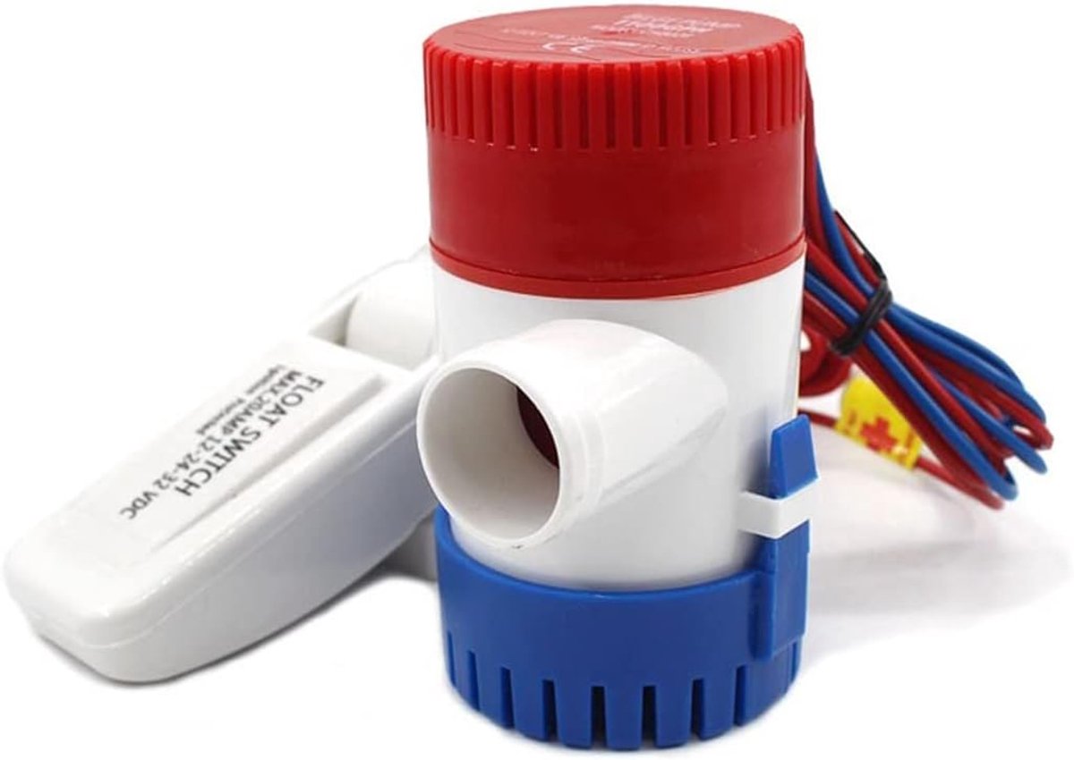 Elektrische Dompelpomp - Mini Waterpomp - Water Verplaatsen - Watergekoelde Motor - 350-1100 GPH - Zwart
