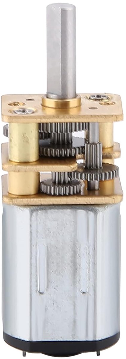 Versnellingsmotor - Micro motor - Robotica projecten - Variabele snelheid - 3V 6V 12V - Metaal