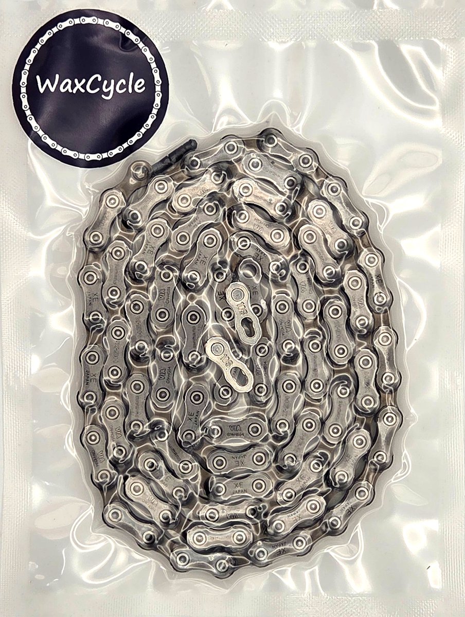 WaxCycle Shimano CN-HG54 - Hot Wax Fietsketting 10-speed - 116 schakels - Endurance - Direct klaar voor gebruik