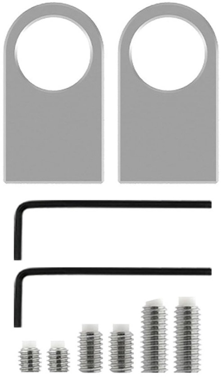 Bevestigingsklem voor mini aquarium - Allecto Aluminum Alloy