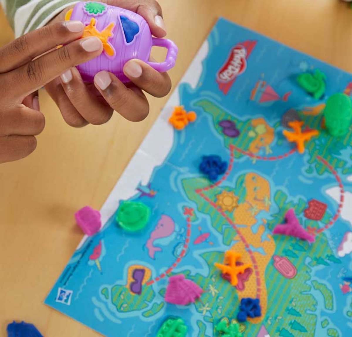 Play-Doh Airplane Explorer Starter Set - Boetseerklei - 4 Play-Doh potjes — afbeelding 10