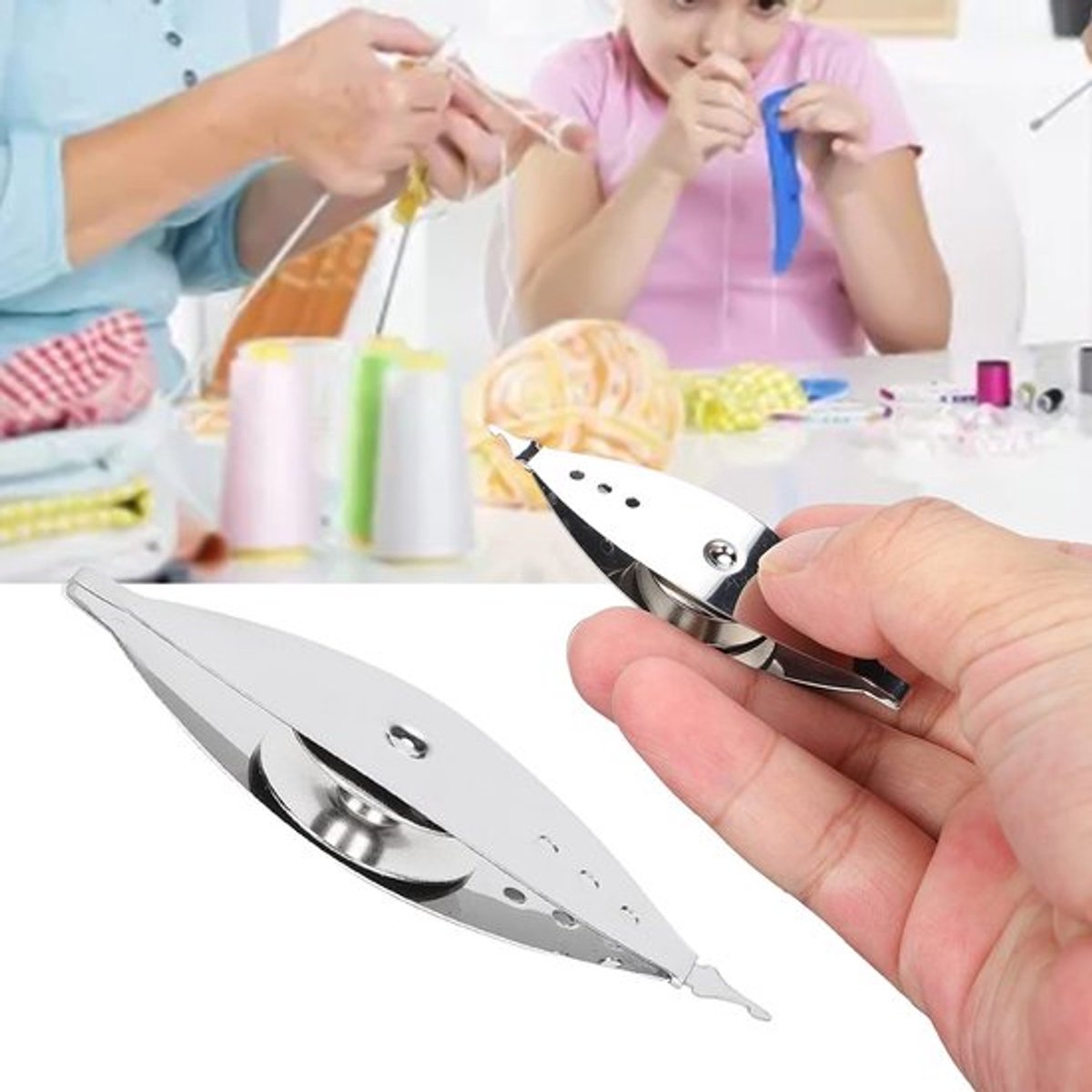 Vt products - Tatting Shuttle Metaal - Handgemaakt Kant - Duurzaam Ijzer