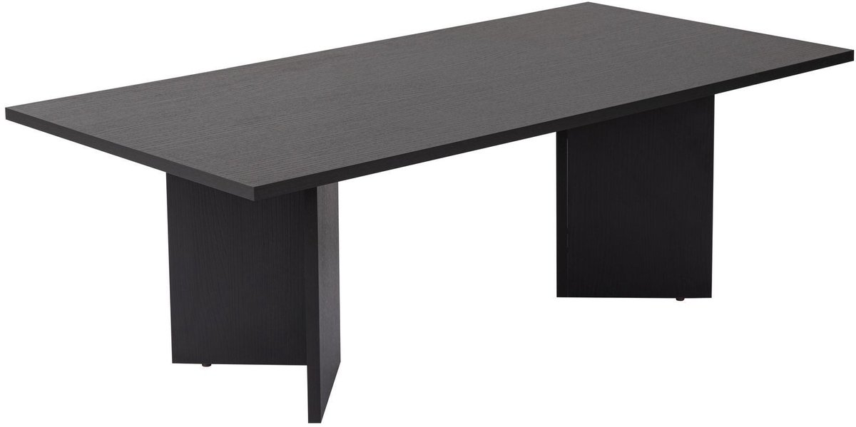 Skye Decor Houten salontafel "Sabin" - 60 x 119 x 40 cm - Zwart hout