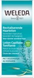 Doos van Weleda Revitaliserende Haarlotion met rozemarijn, 100ml.