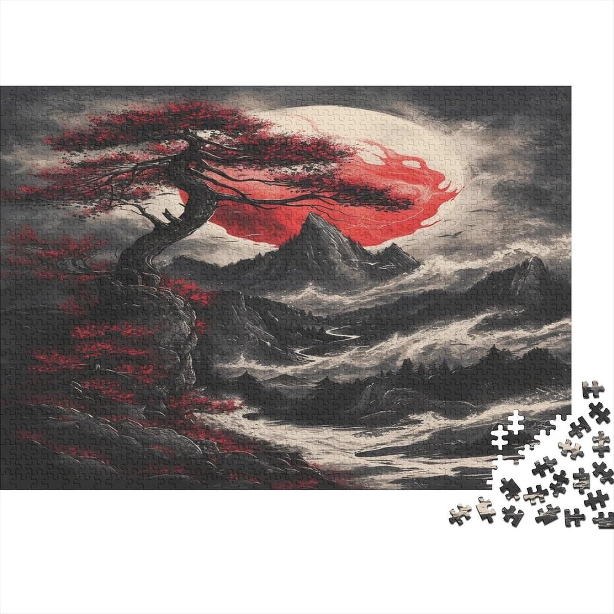 Puzzel Volwassenen - Jigsaw Artwork - Ontspanning Thuis - Inclusief Poster - 1000 Stukjes - Kleurrijk