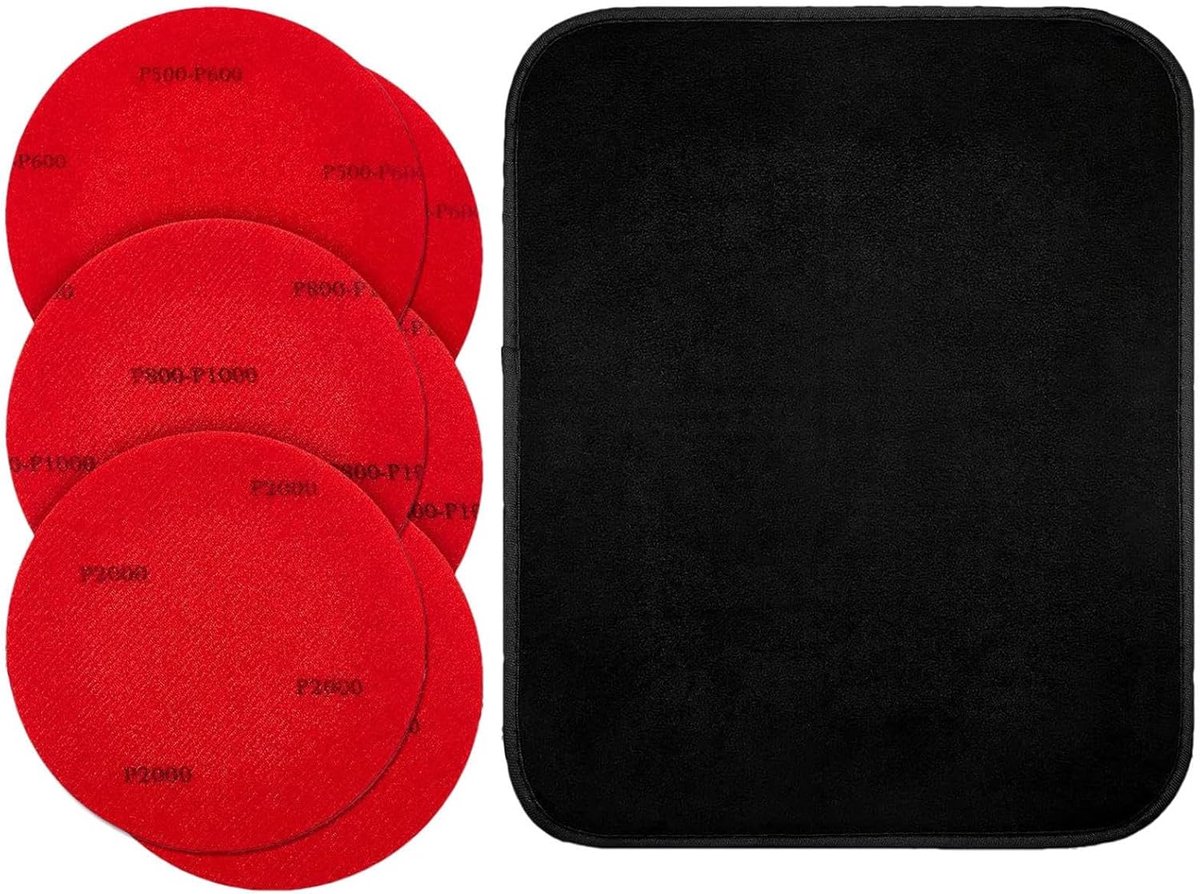 Schuurpads Set - Slijpschijven Kit - Bal Onderhoud - Progressief Schuursysteem - 10 Delig - Niet Gespecificeerd