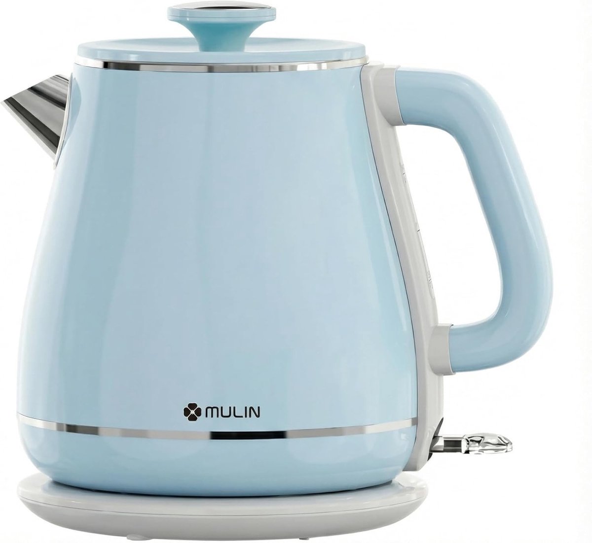 Retro Waterkoker - Roestvrij Staal - 1,8 Liter Capaciteit - Automatische Uitschakeling - Voor Gezinnen