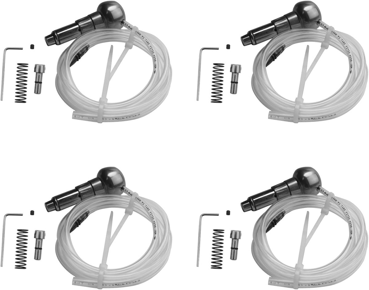 Graveer Handstuk - Metaal Bewerker - Metaal Graveren - Duurzaam Roestvrij - 4 Set - Zilver