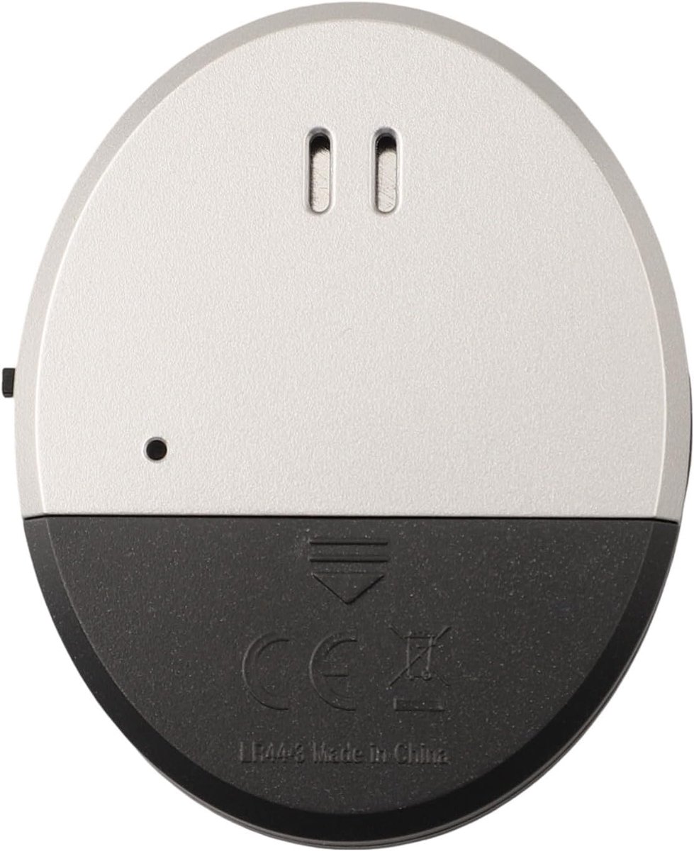 Alarmsysteem - Beveiligingssensor - Huisbeveiliging - Hoge decibel alarm - 10x8x1 cm - Zwart zilver