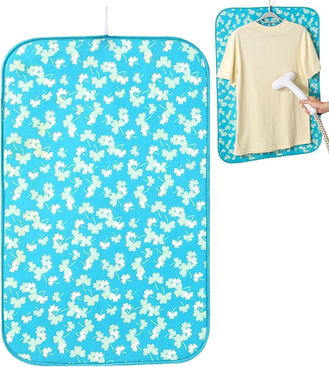 Strijkmat Opvouwbaar - Strijkdeken Wasgoed - Strijken Kleding - Hittebestendig Antislip - 60 x 120 cm - Grijs