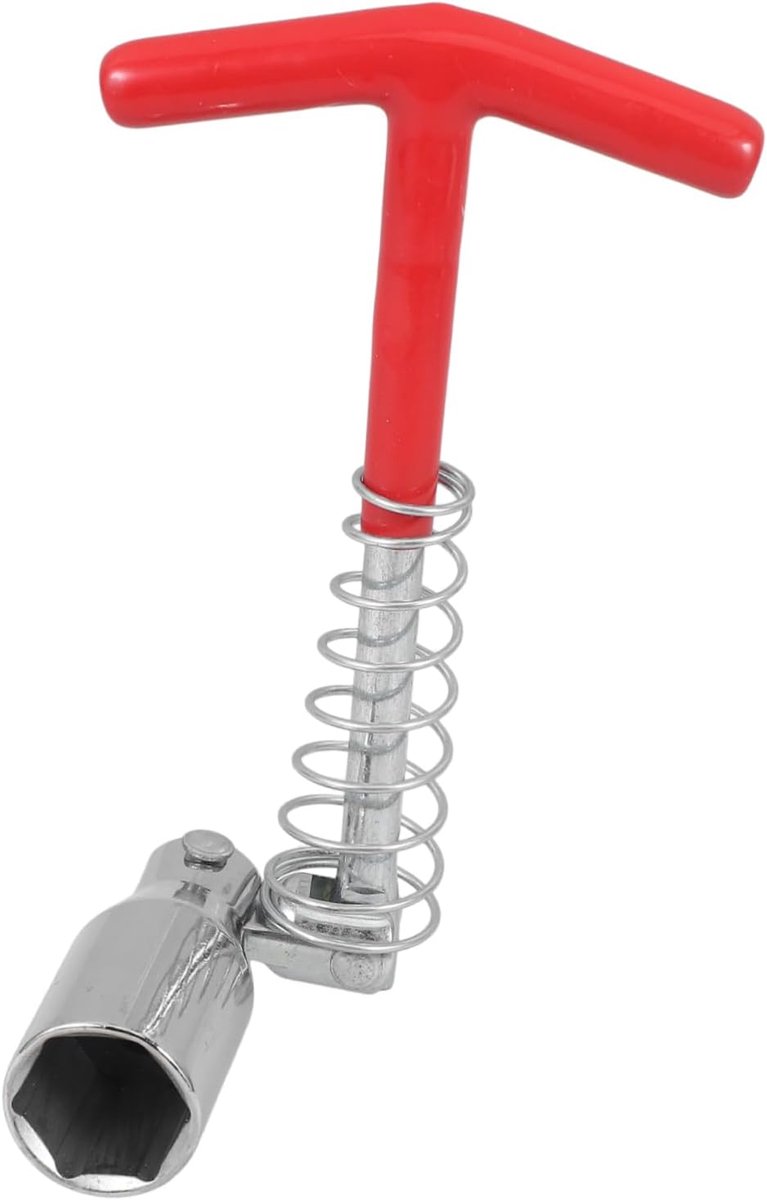 Bougiesleutel Set - Motor Gereedschap - Motor Onderhoud - Sterke Staalconstructie - 21.4 x 8.8 x 2.3cm - Zilver