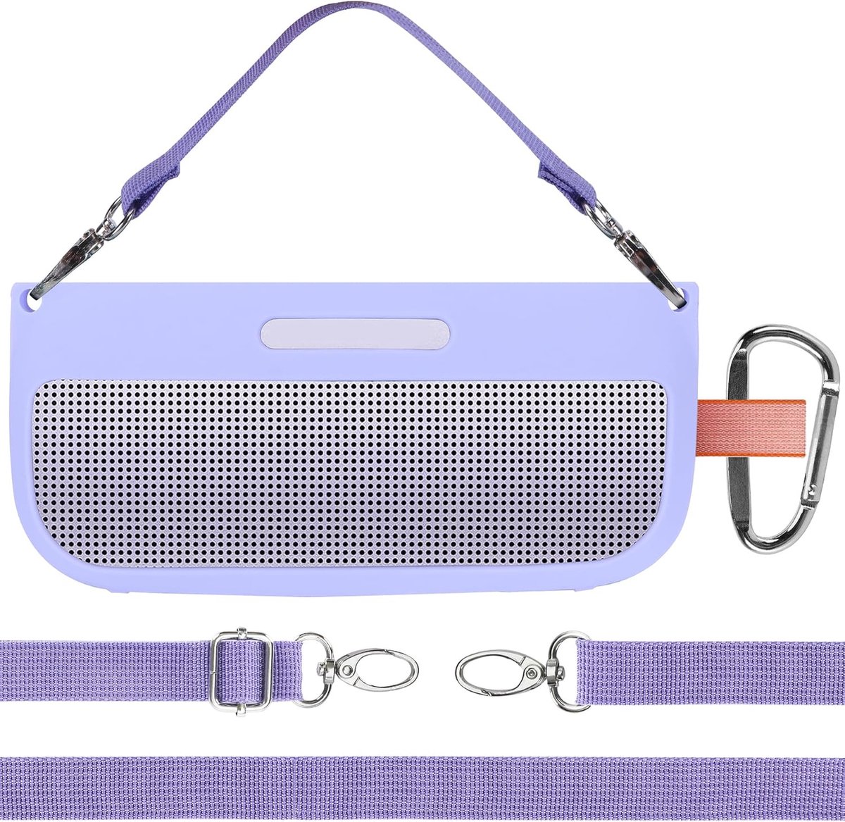Lebakort Silicone Case Compatible with Bose SoundLink Flex Bluetooth Speaker Wireless Portable Speaker (Purple - ShopVlot