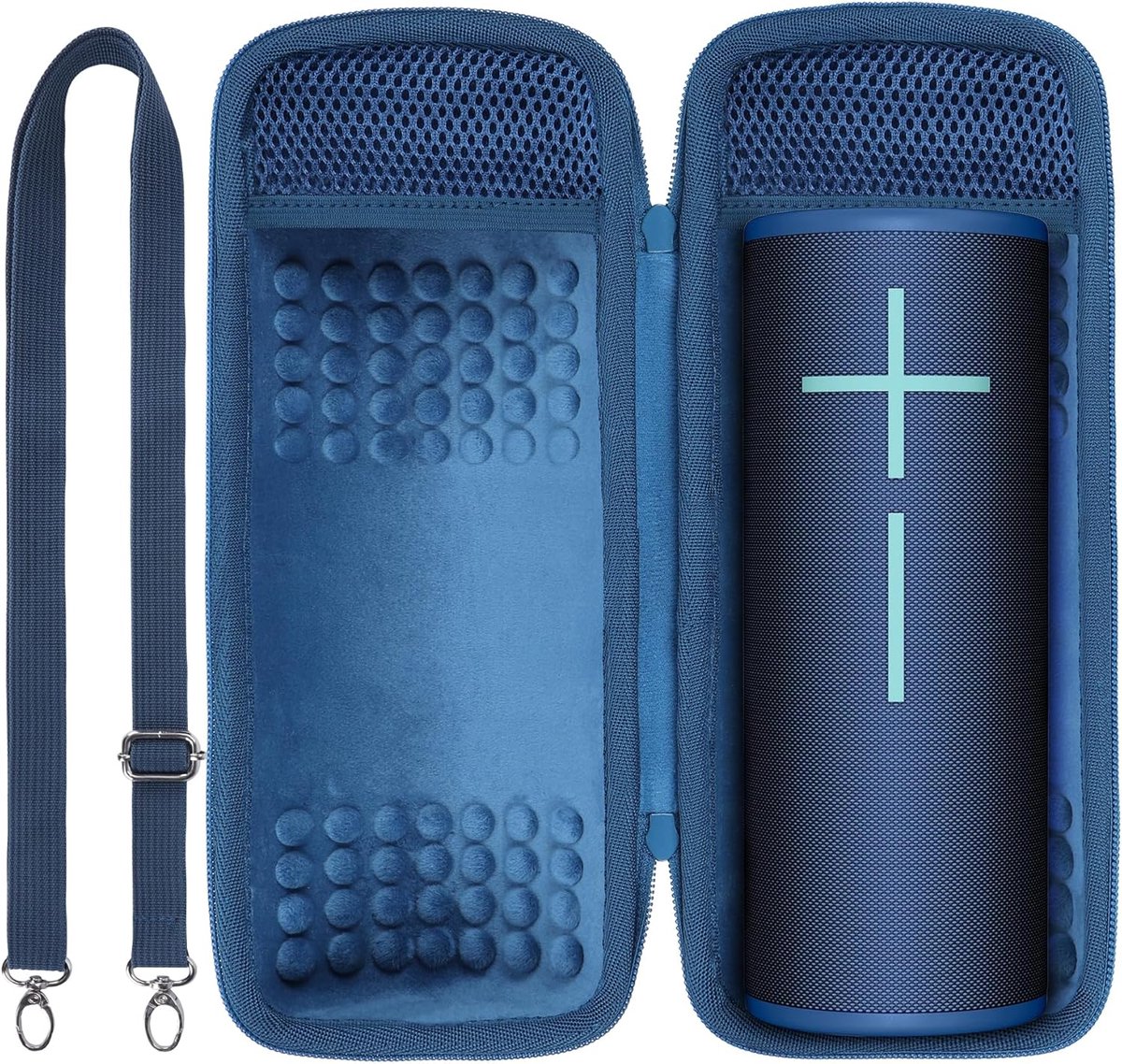 Lebakort Storage Case Compatible with Ultimate Ears UE MEGABOOM 4 3 Portable Waterproof Bluetooth Speaker (Blue) - ShopVlot