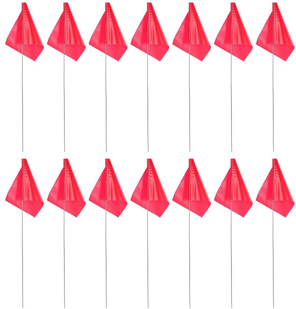 Lawn Flags 30pcs - Markeer Vlaggen - Ideaal voor Tuin en Camping - Voor het Merken van Sprinklers en Hondenplek - ShopVlot