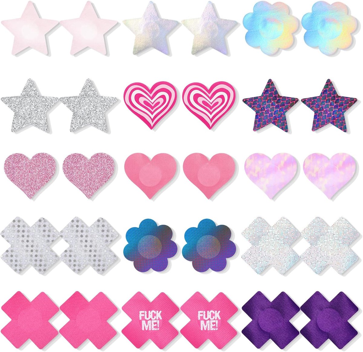 12 paar zelfklevende tepelafdekkingen, borststickers, zelfklevende tepelpads, tepelcover, waterdicht, onzichtbare tepelafdekkingen, stickers, ultradunne borststickers, tepelafdekkingen