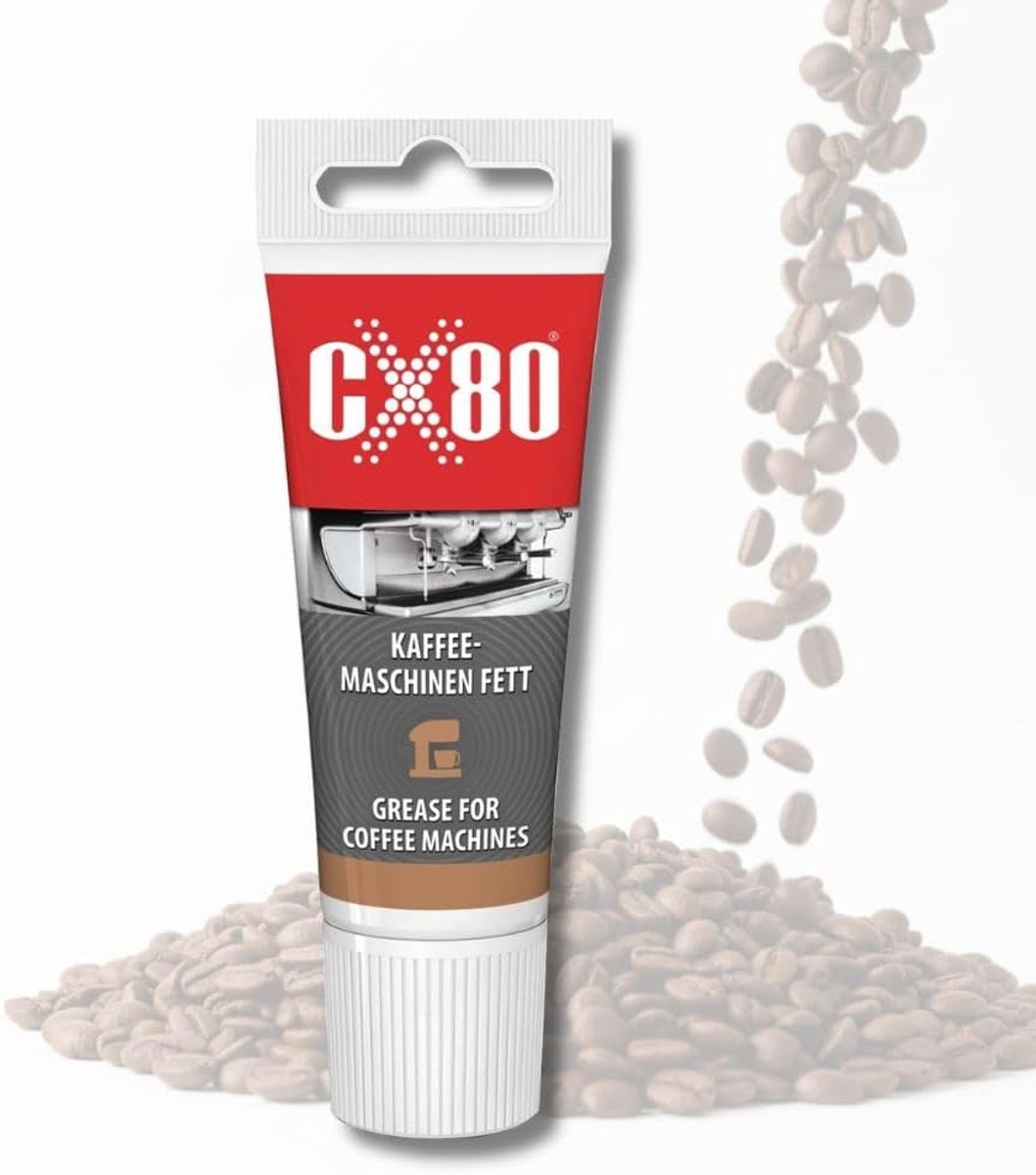 Koffiemachine vet 40 g - Silicoon vet - Kleurloos en voedselveilig - Lange levensduur - ShopVlot