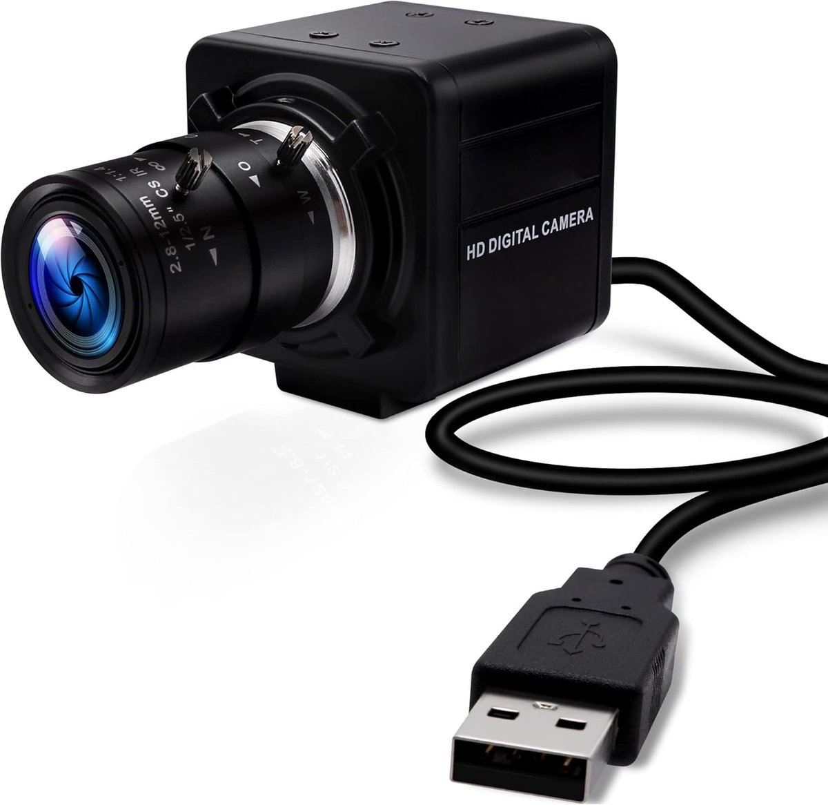SnelShoppen - USB Camera 1080P 60fps Hoge Snelheid Videocamera Handmatige Focus 720p 120fps / 360p 260fps UVC Golf Swing Camera voor Windows Linux Mac
