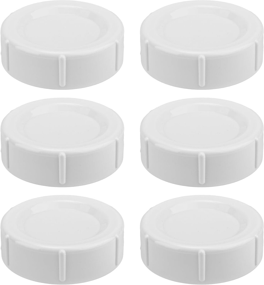 Babyflesdeksels 6 Stuks - BPA Vrij - Voor Reis en Opslag - Compatibel met Dr. Brown's - ShopVlot