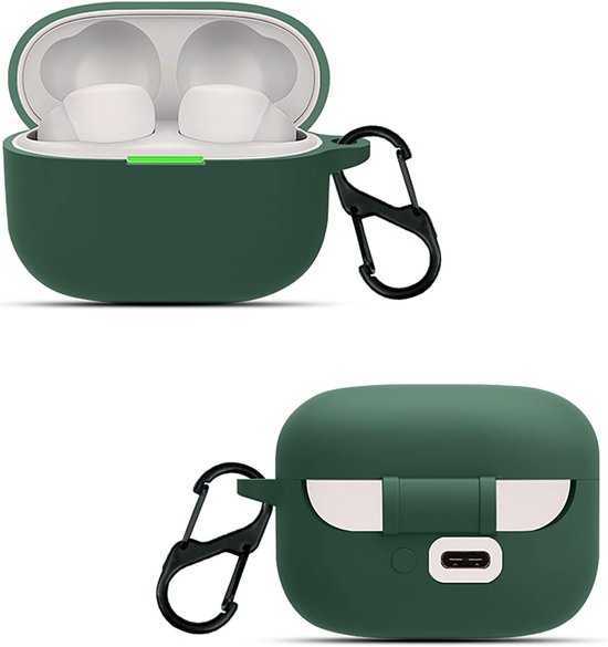 Cilicone Hoesje voor Sony LinkBuds S, ultradunne zachte hoes, Slim-Fit, anti-val, niet gemakkelijk te vuil - Blauw — afbeelding 5