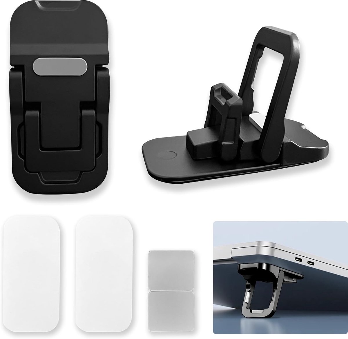 2 Stuks Laptopstandaard,Mini-Laptopstandaard,Onzichtbare