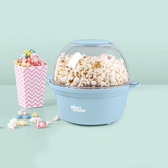 Giles & Posner Mini Popcorn Maker Machine - Antiaanbak Hot Air Popper — afbeelding 2
