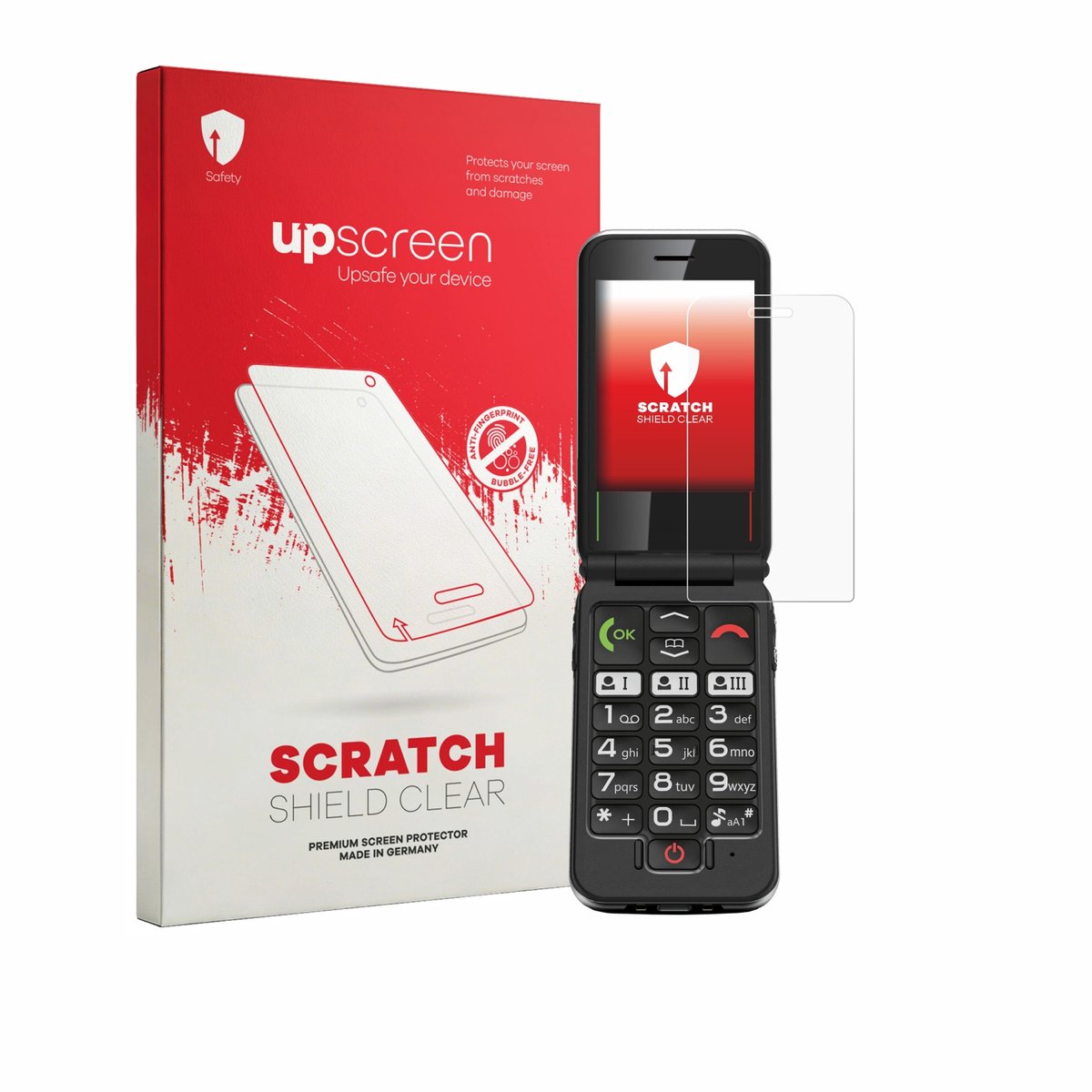 upscreen - Screenprotector voor Emporia Joy LTE - Folie Beschermfolie transparant