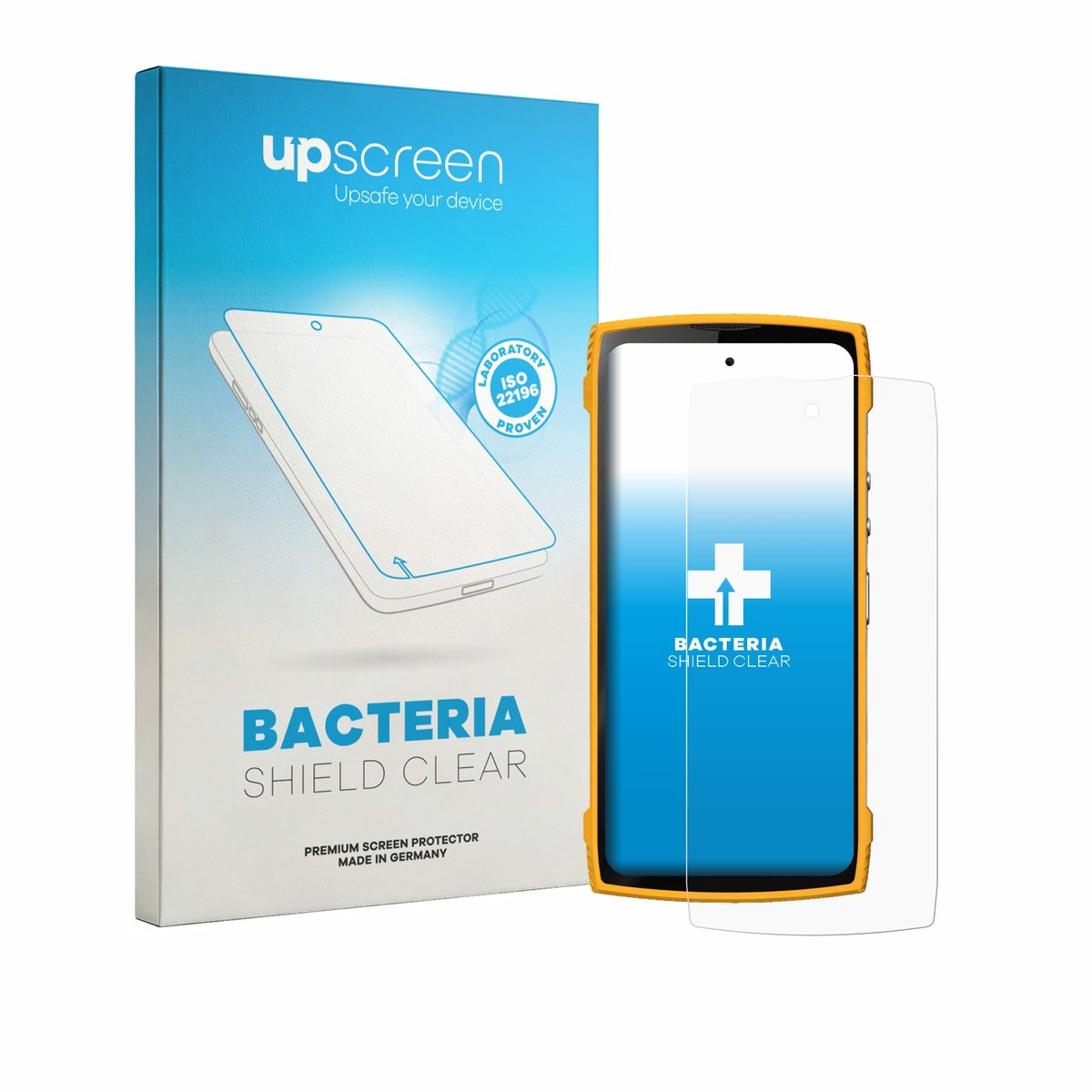 upscreen - Screenprotector voor Lagenio Panther 2 Pro - Folie Beschermfolie transparant antibacterieel