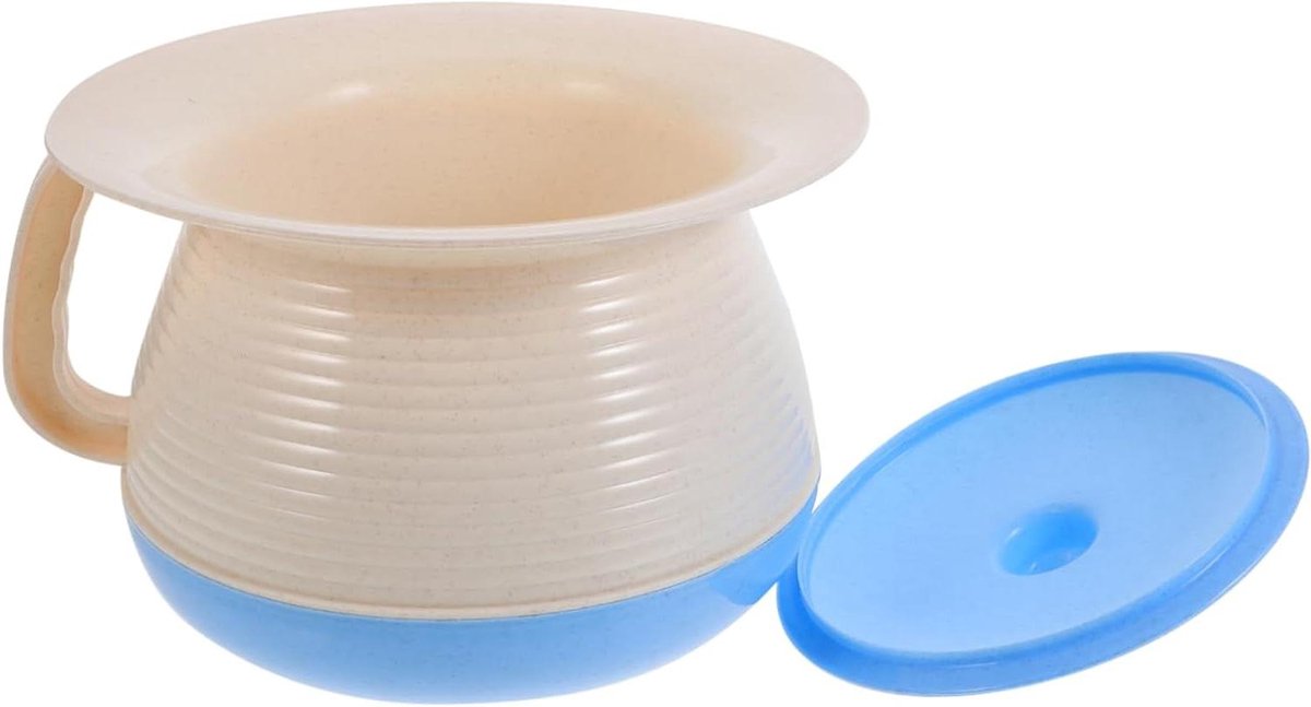 Kamer Pot met Deksel - Urinoir Potje - Huishoudelijk Gebruik - Stabiele Vlakke Bodem