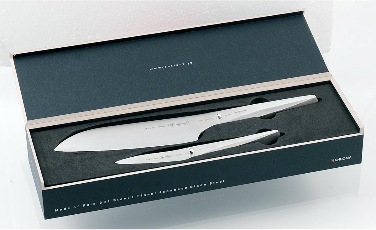 Koksmes 17,7 cm en Schilmes 7,5 cm - RVS - Perfect voor nauwkeurig snijden - SnelShoppen