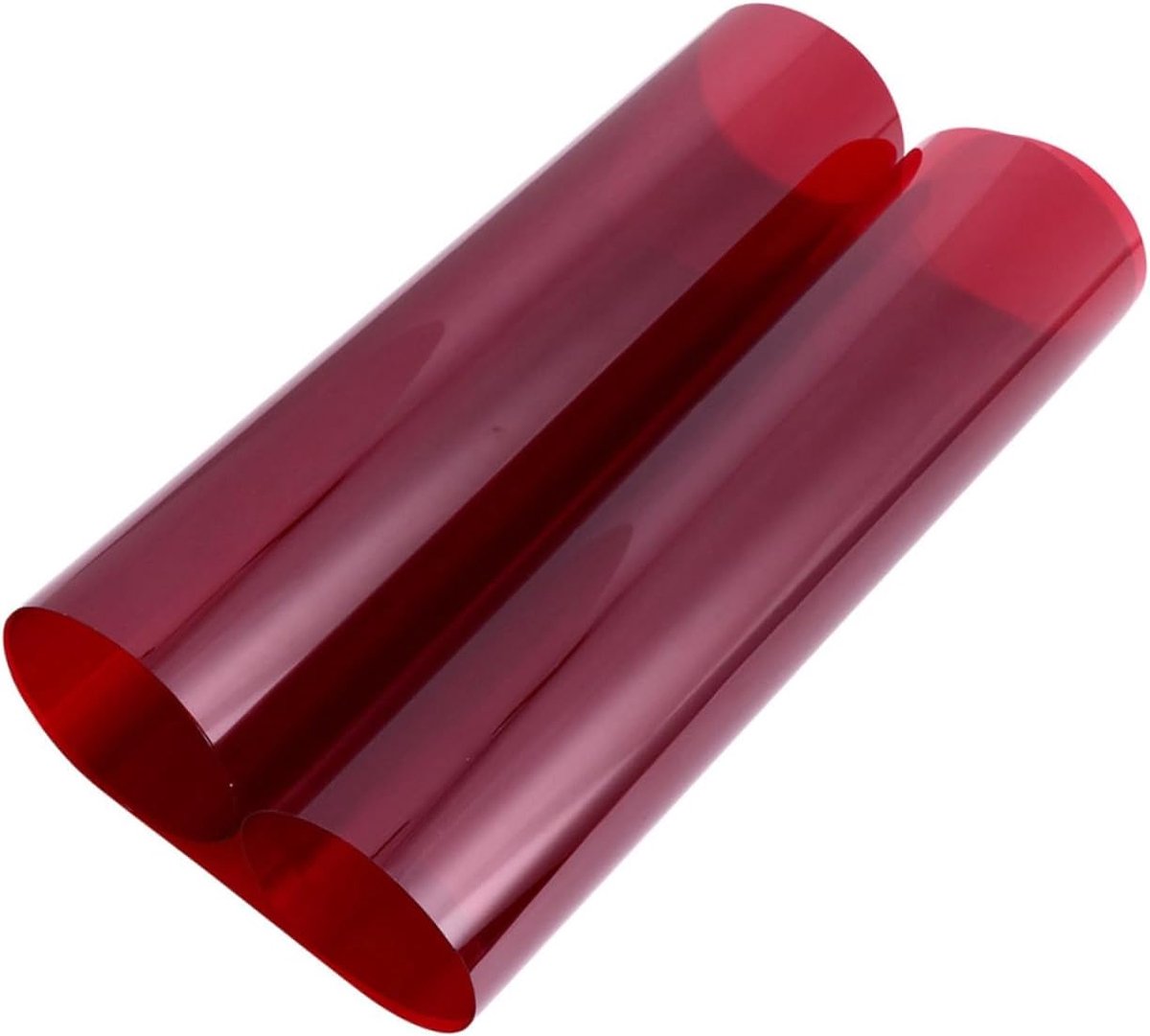 Kleurfilter, lichtdiffusorfolie, 30 x 200 cm, rood, op maat te snijden, lichtfilter voor fotografie, podiumverlichting, feesten, podiumlicht, kleurfilm voor foto studio, led-strobes