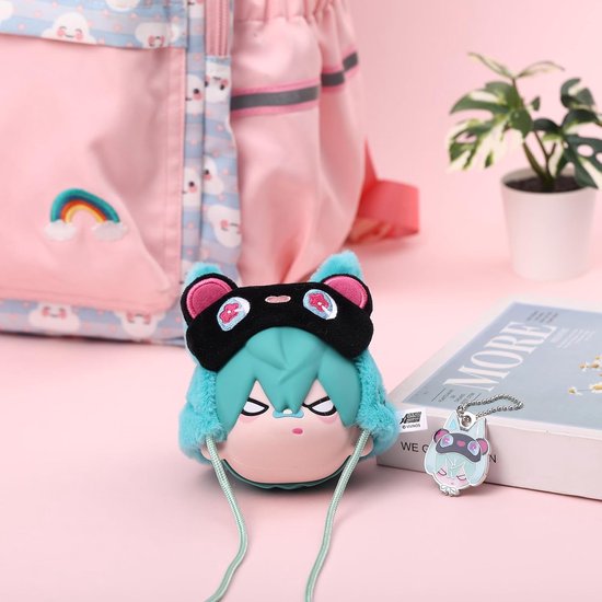 Stage Siliconen Hoofdtelefoonhoes, Officieel Gelicentieerd Anime ALNST Multifunctionele Pouch met Bonus Metalen Sleutelhanger — afbeelding 4