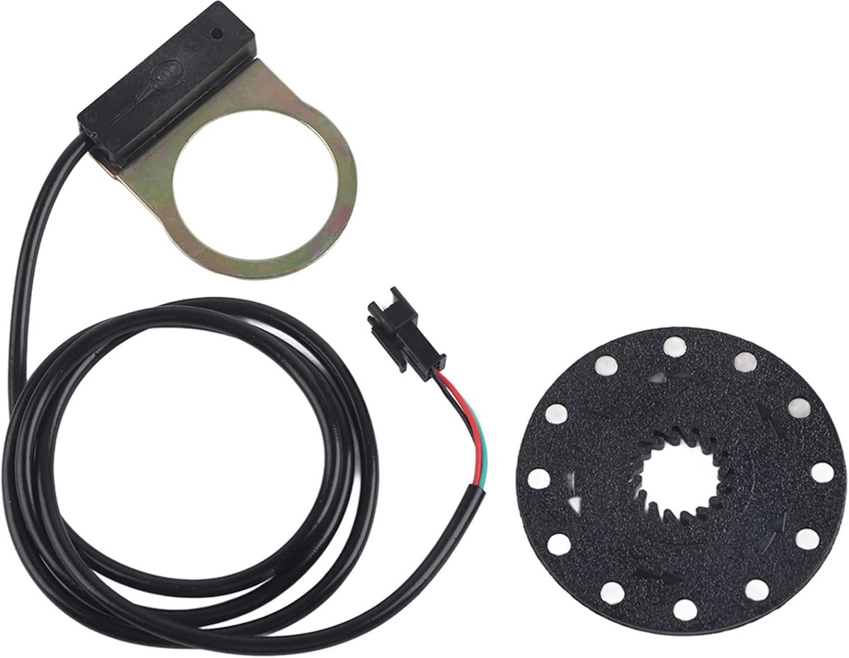 Elektrische fiets pedaal assistent sensor, 12 magneten E-bike PAS System Assistent Sensor Elektrische fiets pedalen Snelheidssensor (Kleur: A)