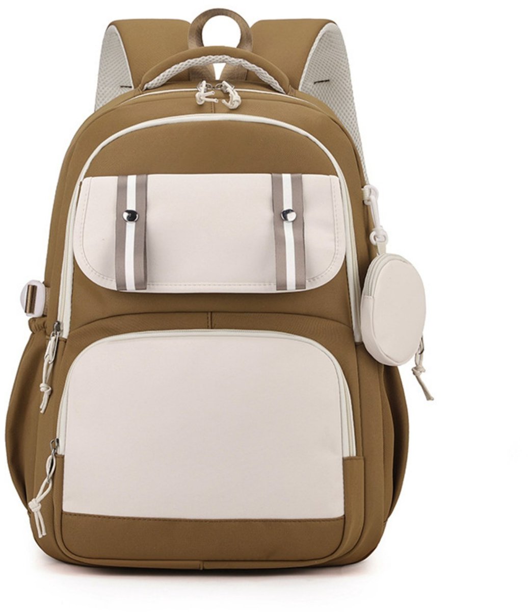 Schooltas-31*21*44cm-rugzak-rugzak-studententas-reistas-reistas-grote capaciteit- Draagbaar – eenvoudig – modieus – Reistas-Geschikt voor dagelijks gebruik, woon-werkverkeer, studeren, buiten, reizen, etc.