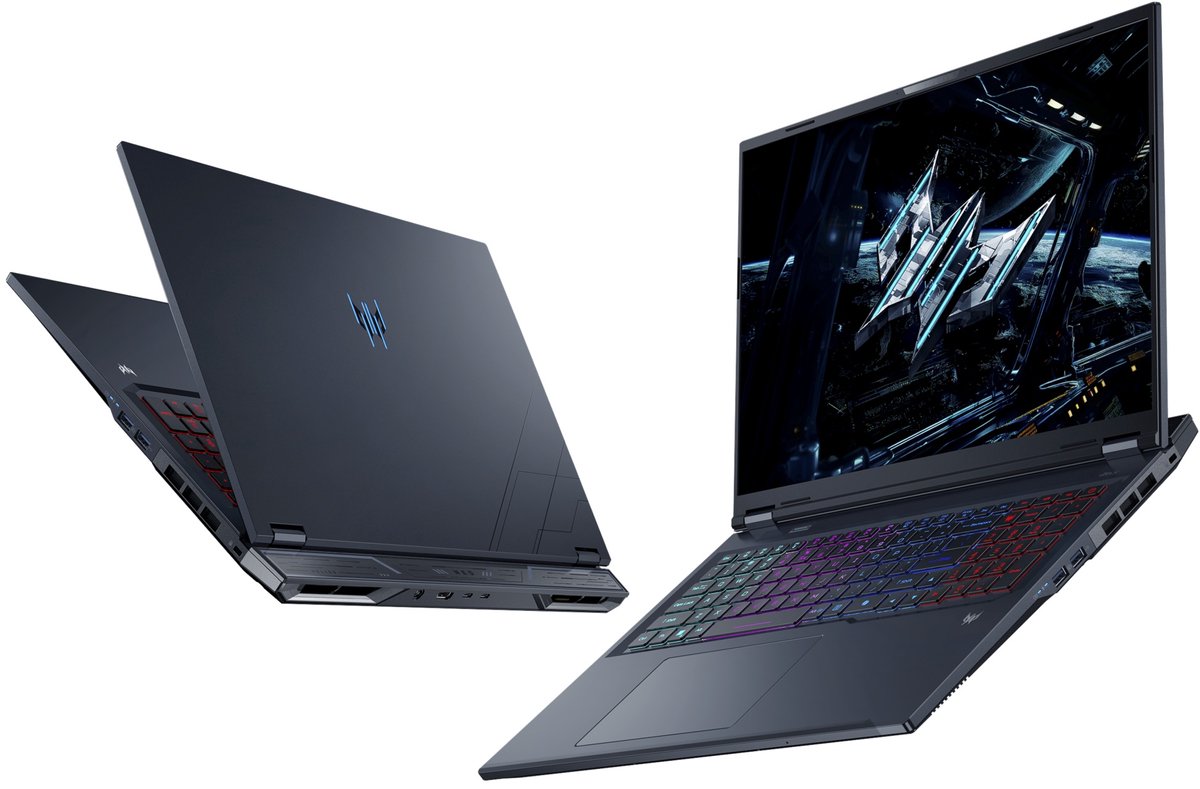 Acer Predator Helios Neo 18 AI PHN18-72-952H - Gaming Laptop - 18 inch 240Hz - Core Ultra 9 - 64GB - 2TB SSD - RTX 5070 Ti - inclusief 3mnd PC GamePass
